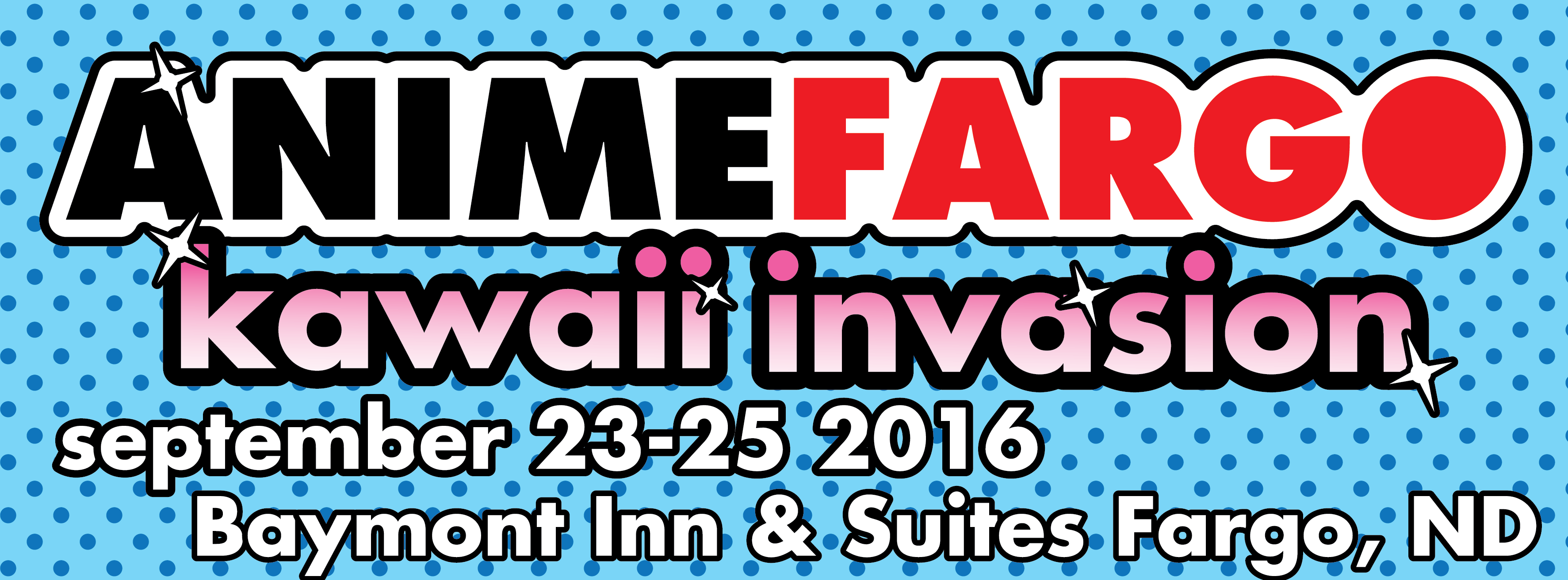 Anime Fargo 2016 Schedule